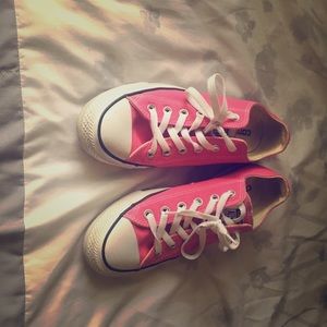 Bright Pink Converse